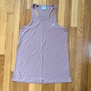 Gymshark Training Oversized Tank - Taupe